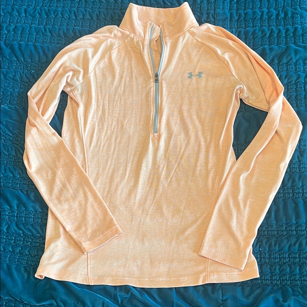 Under Armour Women's Vibrant Orange Long Sleeve Top